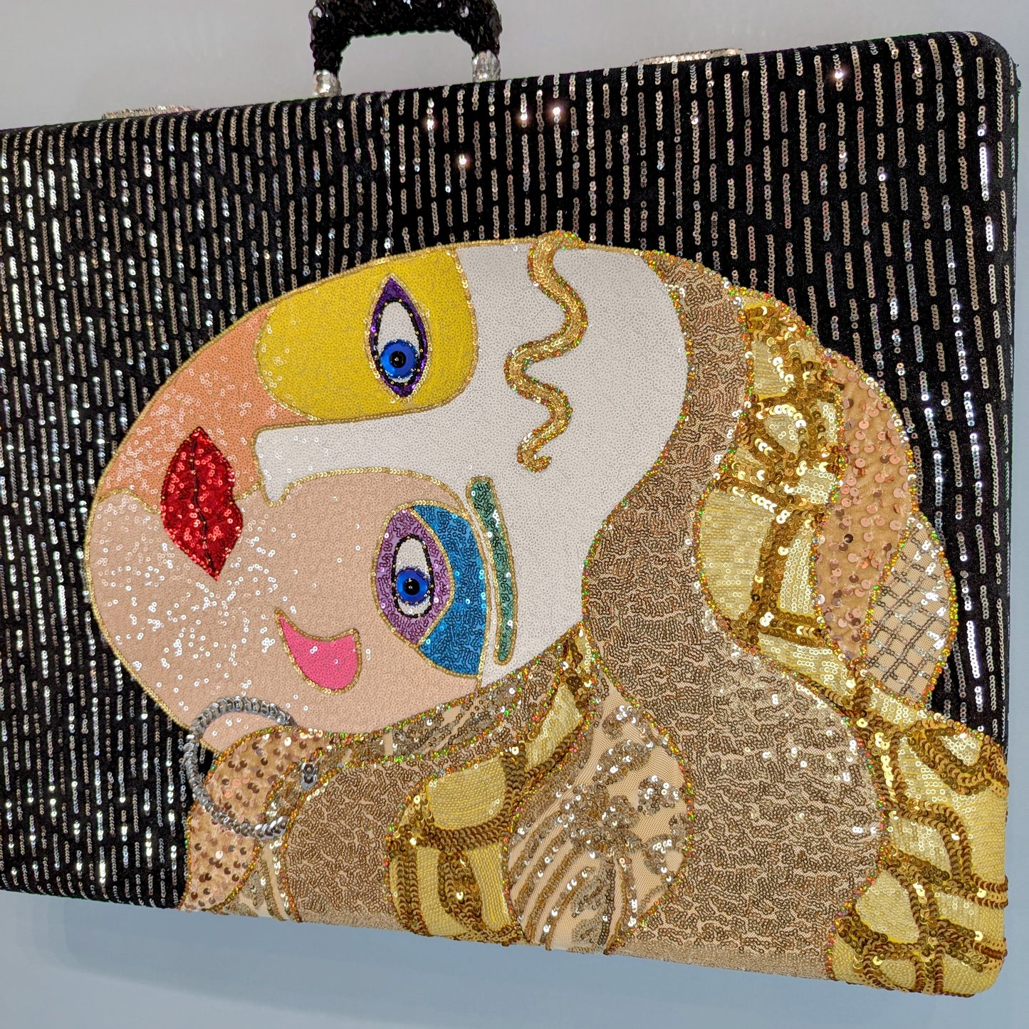 She Always Packs Sequins