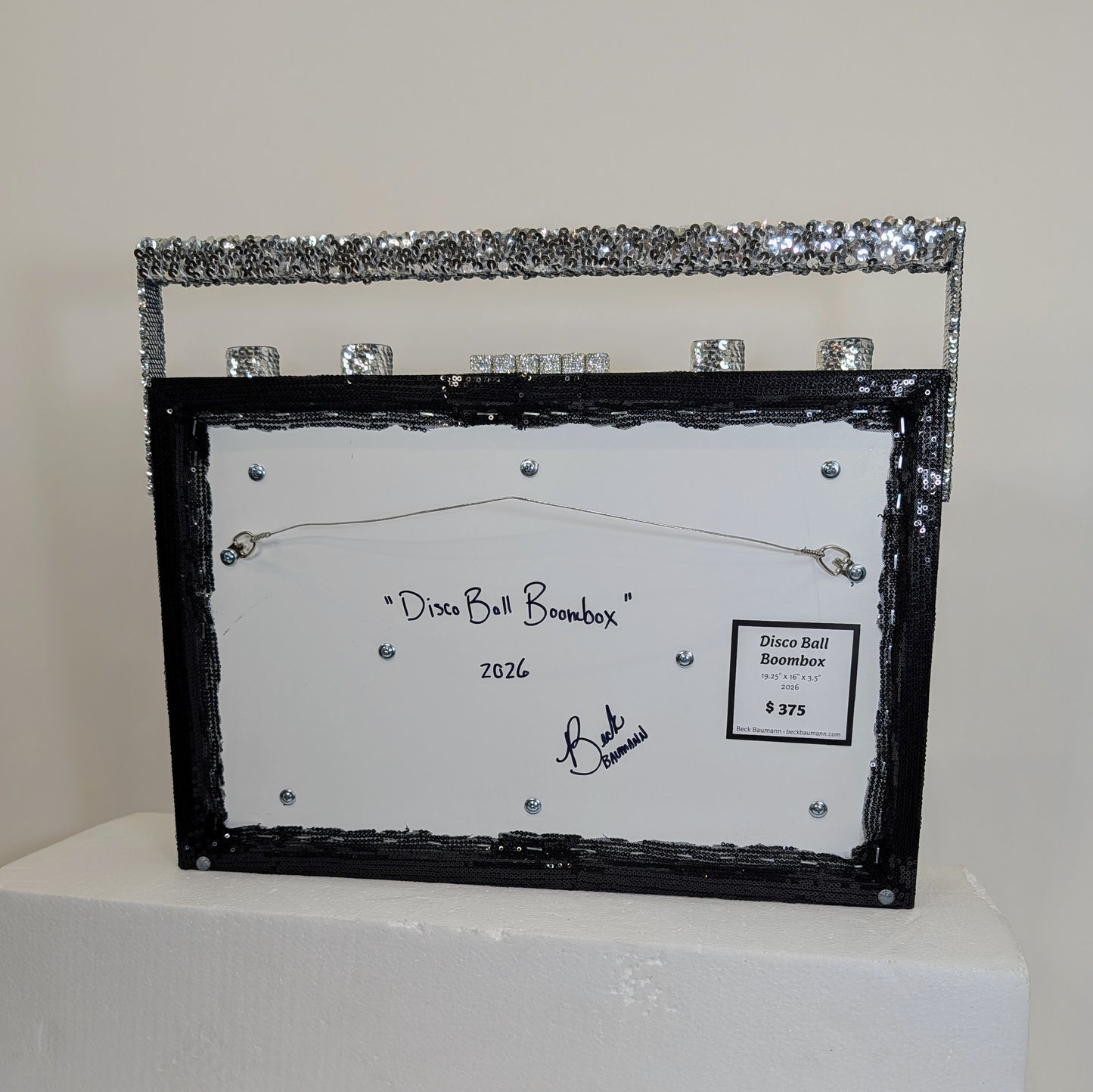 Disco Ball Boombox