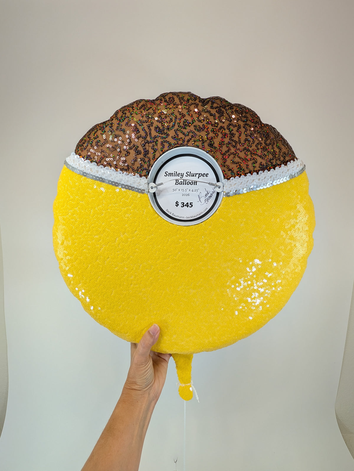 Smiley Slurpee Balloon