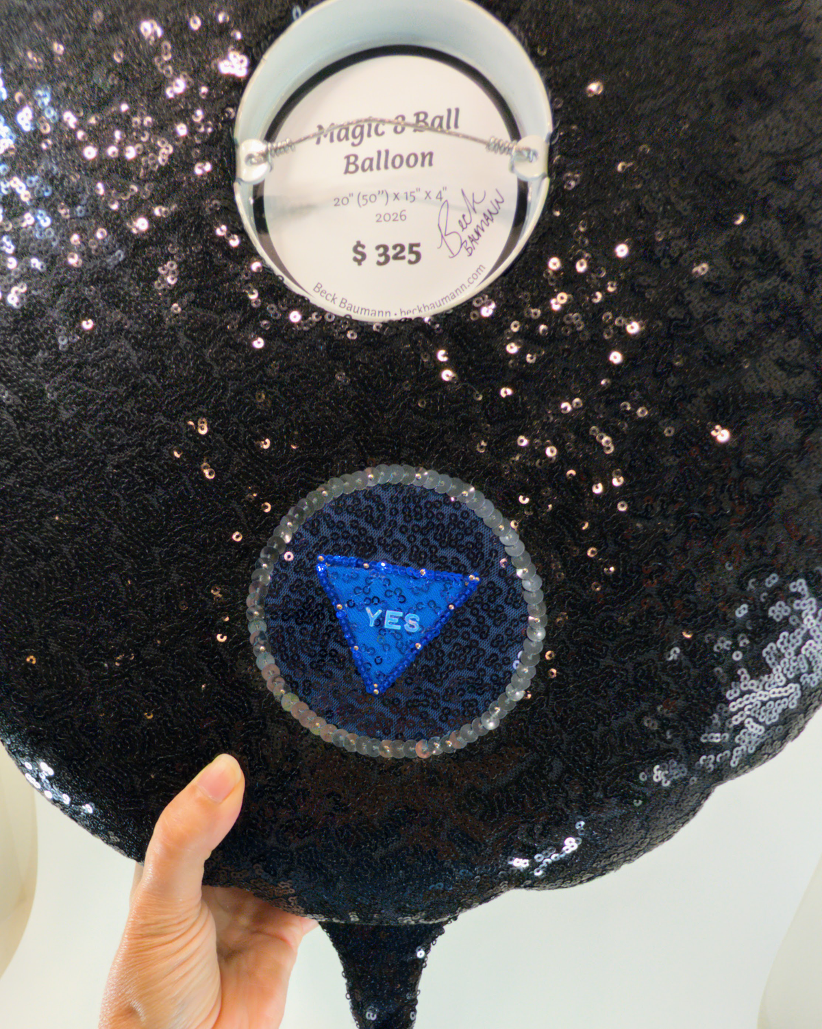 Magic 8 Ball Balloon