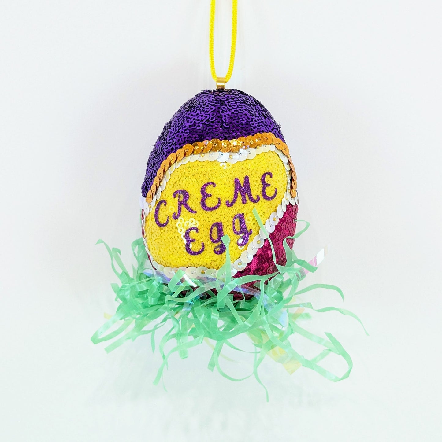 Creme Egg Ornaments (set of 2)