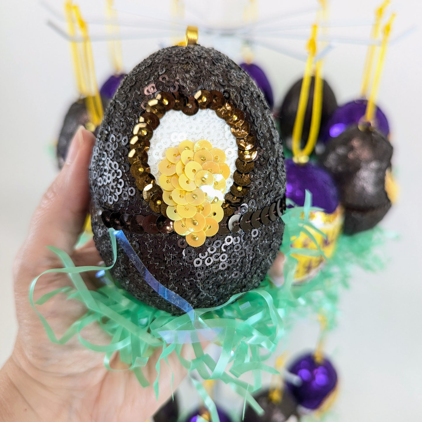 Creme Egg Ornaments (set of 2)