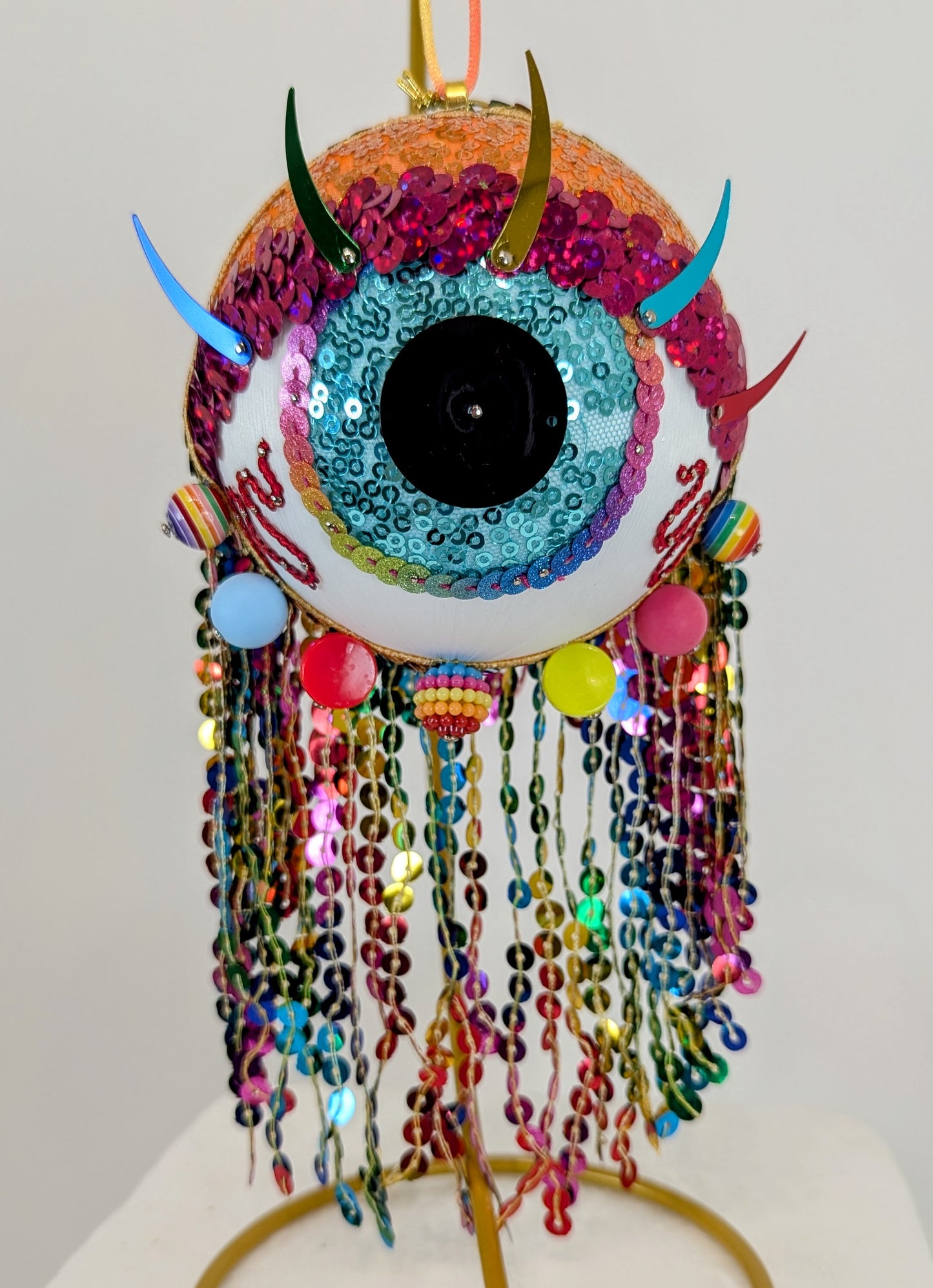 In-Person Art Class: Fringed Eyeball (Saturday: 1/24)