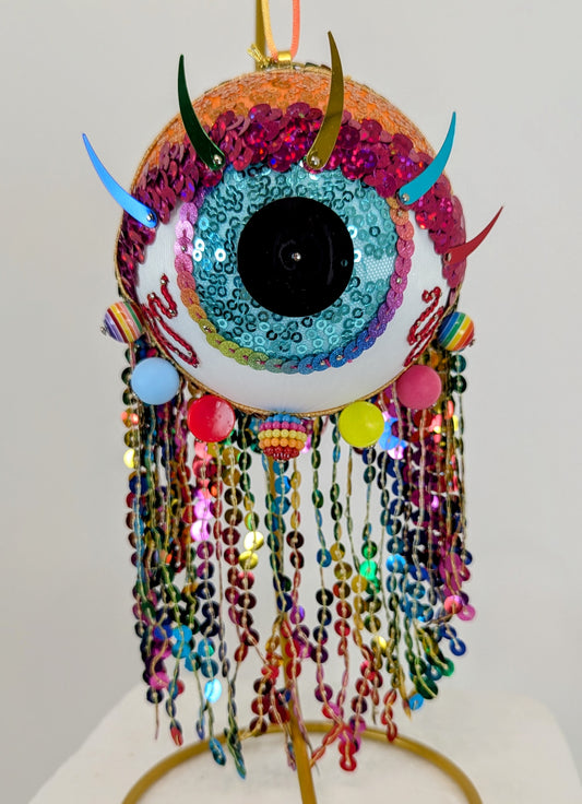 In-Person Art Class: Fringed Eyeball (Saturday: 1/24)