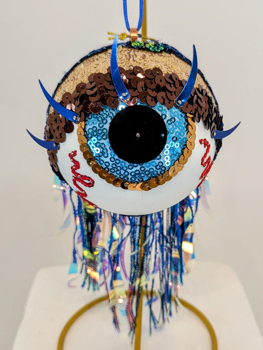 In-Person Art Class: Fringed Eyeball (Saturday: March 21st)
