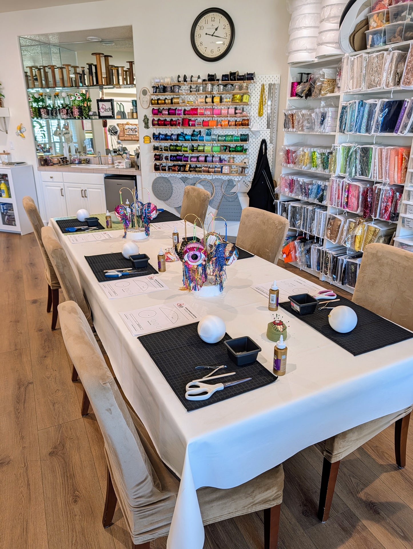 In-Person Art Class: Fringed Eyeball (Saturday: February 21st)