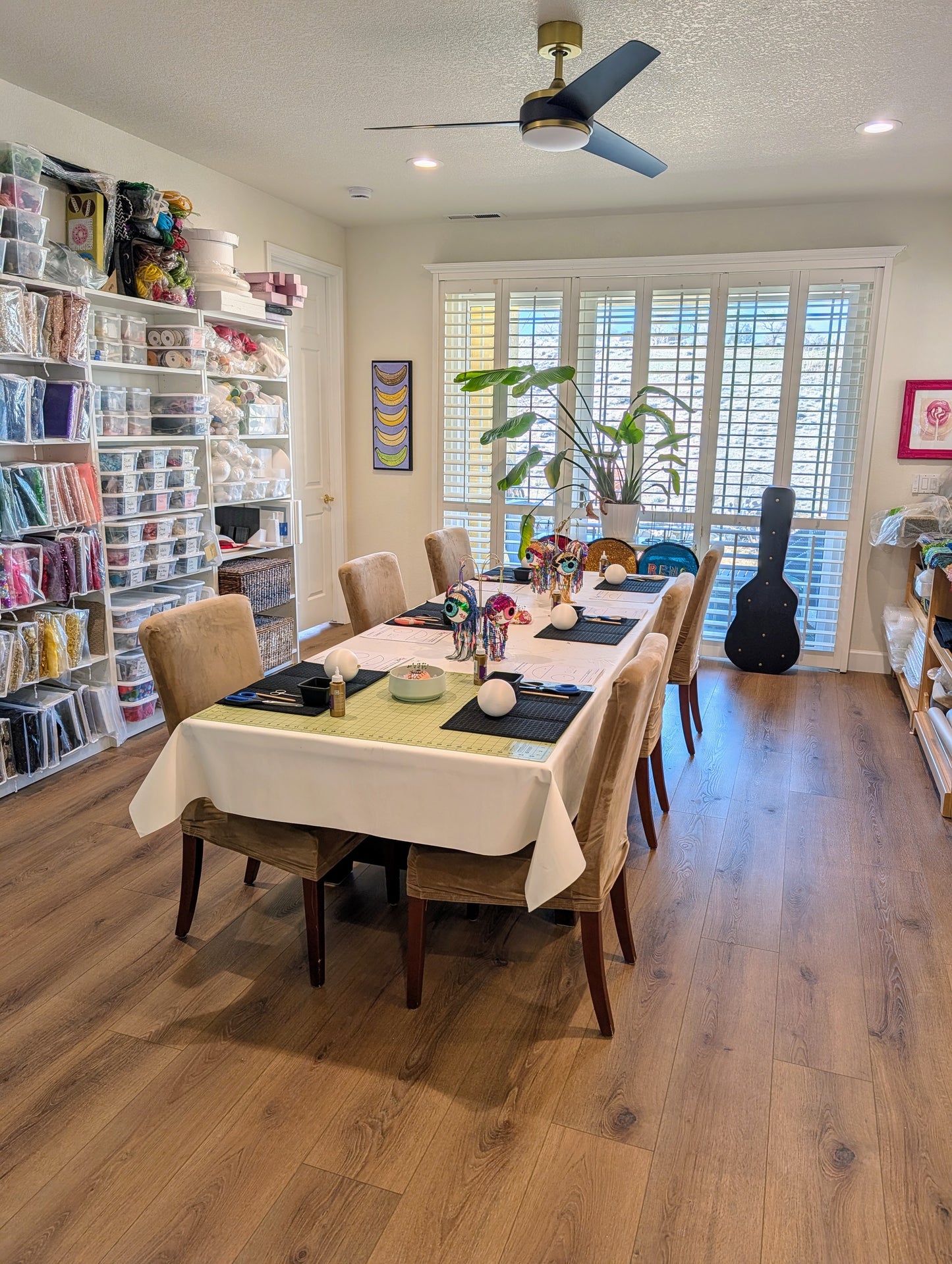 In-Person Art Class: Fringed Eyeball (Saturday: February 21st)