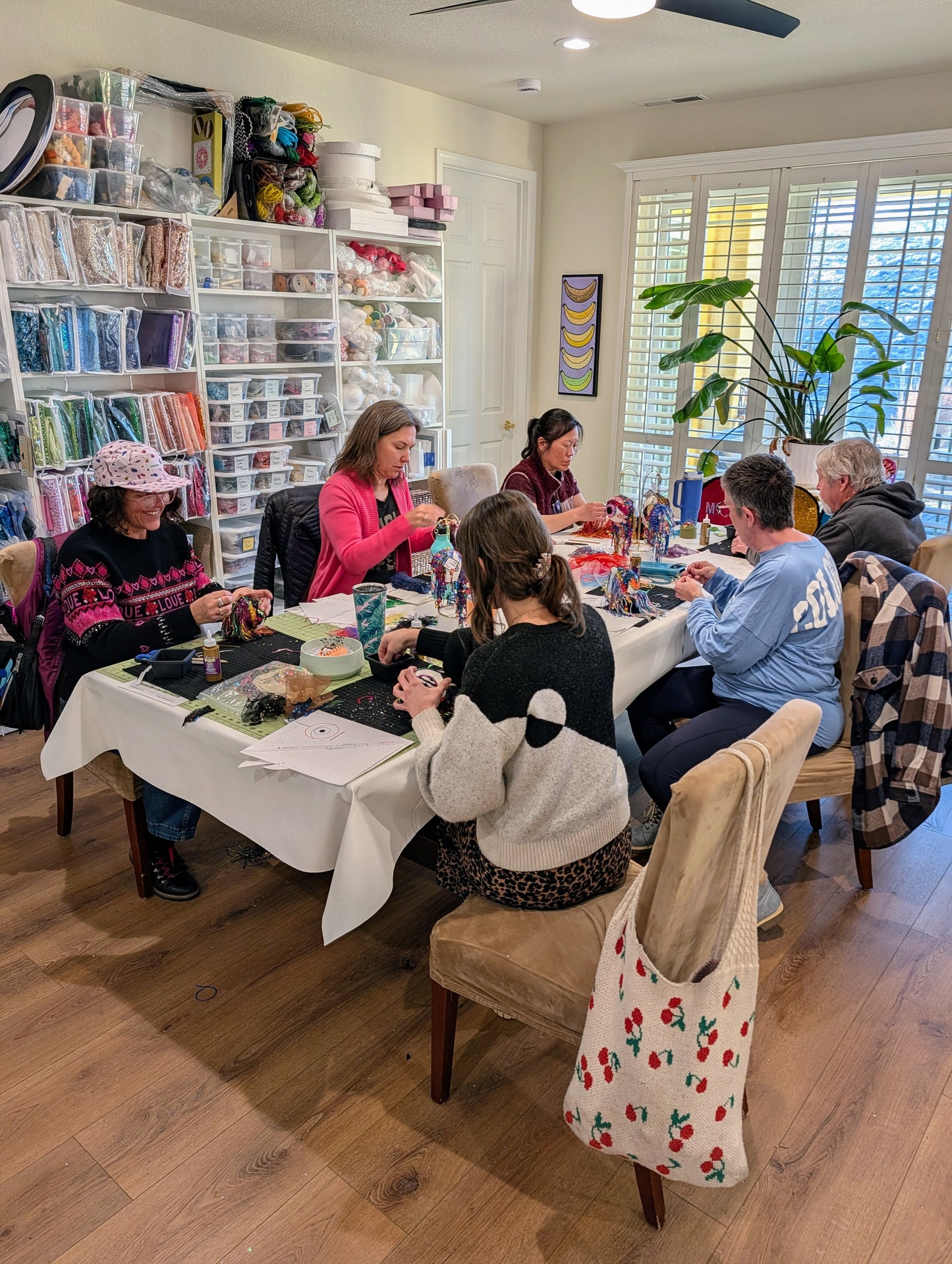 In-Person Art Class: Fringed Eyeball (Saturday: February 21st)