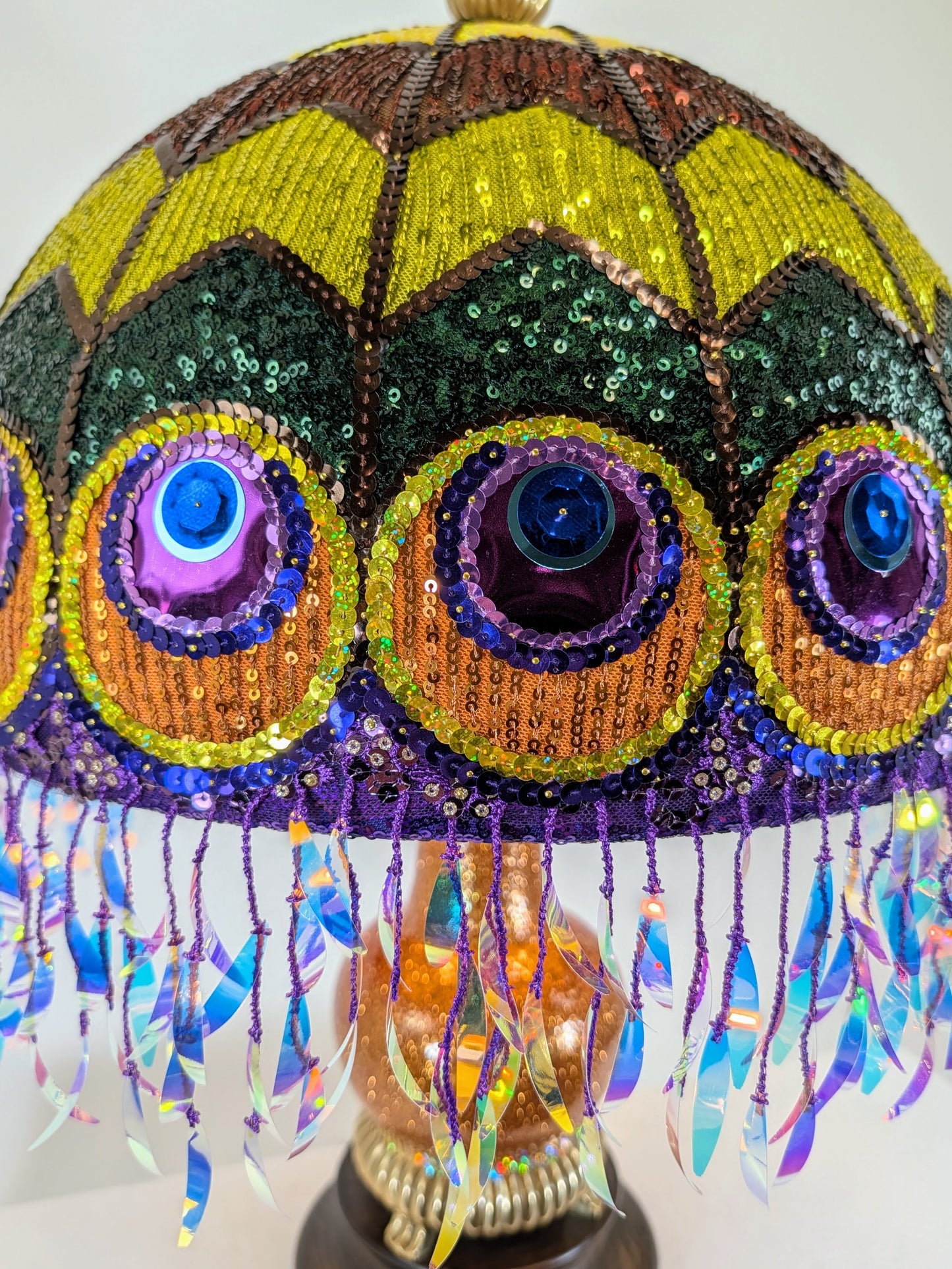 Peacock Lamp