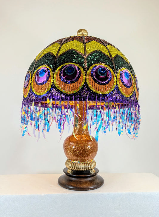 Peacock Lamp