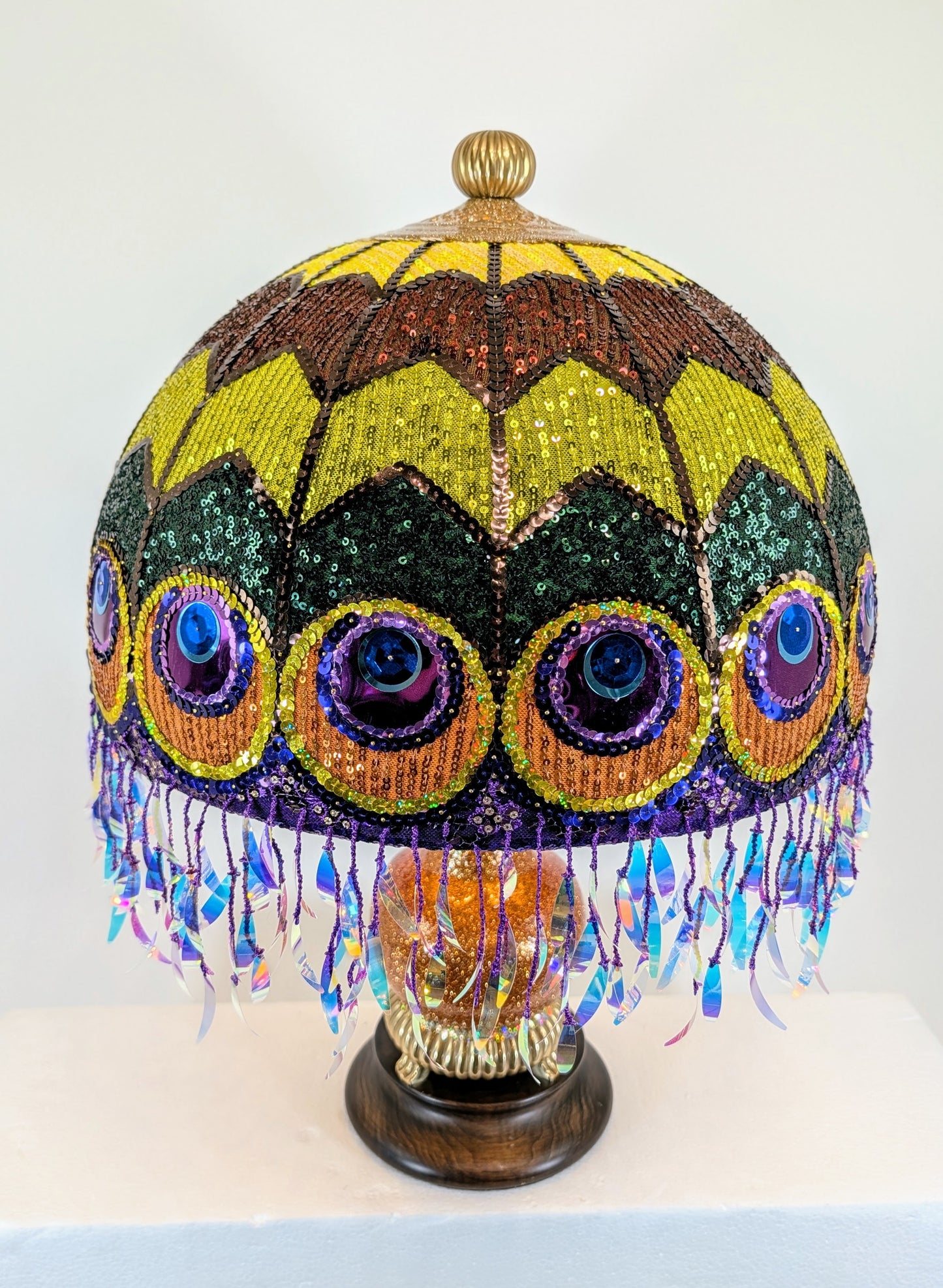 Peacock Lamp