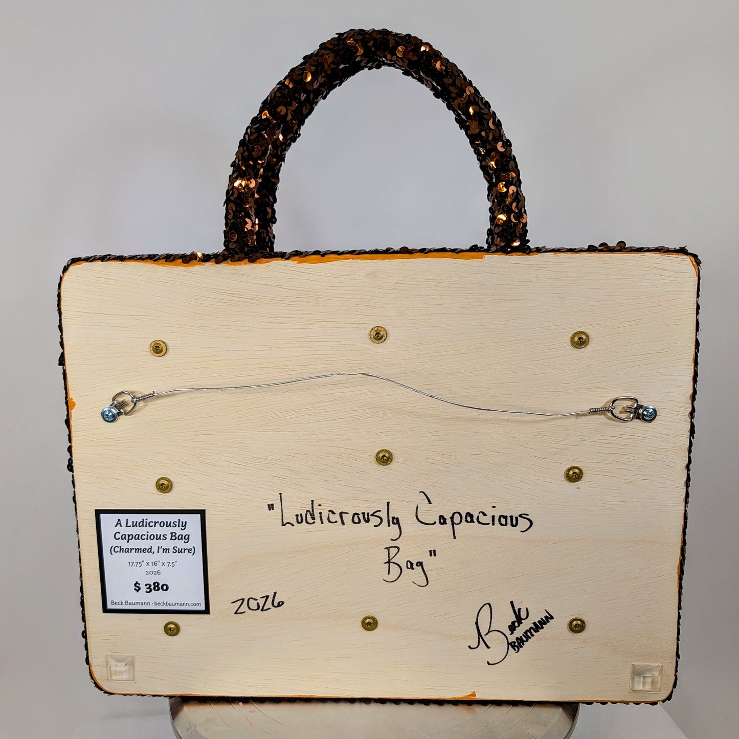 A Ludicrously Capacious Bag (Charmed, I'm Sure)