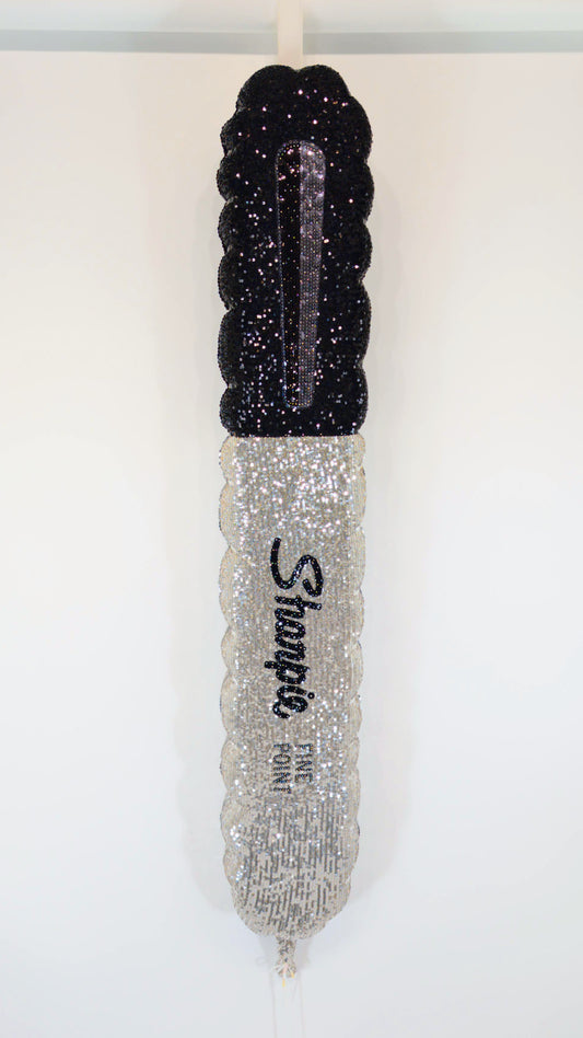 Black Sharpie Balloon