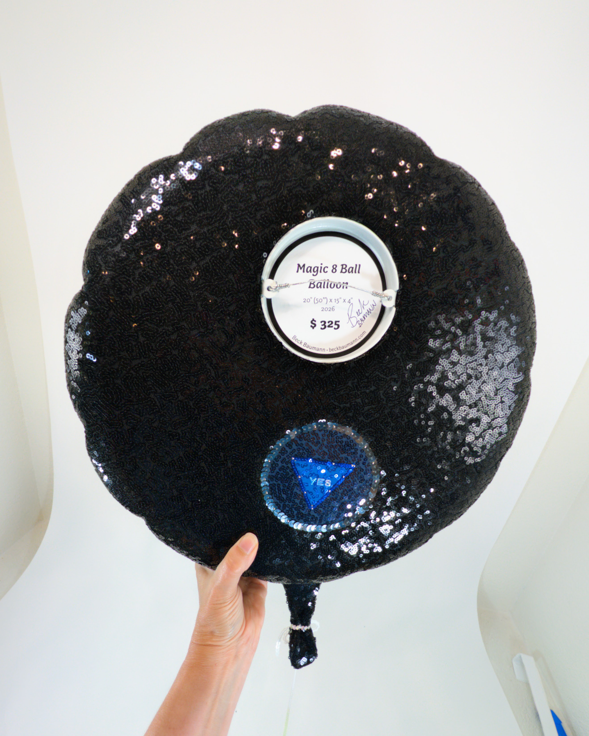 Magic 8 Ball Balloon